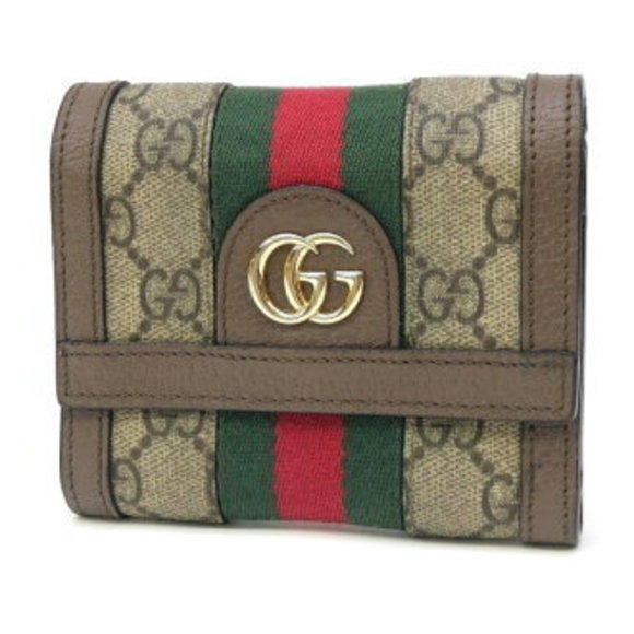 Gucci Ophidia GG Wallet Supreme French Flap - Picture 1 of 3